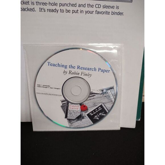 Teaching the Essay / Research Paper Teaching Units & CDs by Robin Finley - Picture 4 of 5